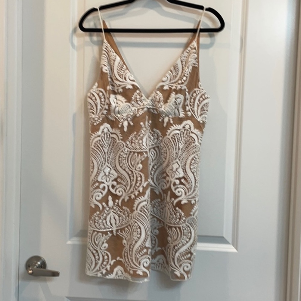 Free people Sequin lace dress